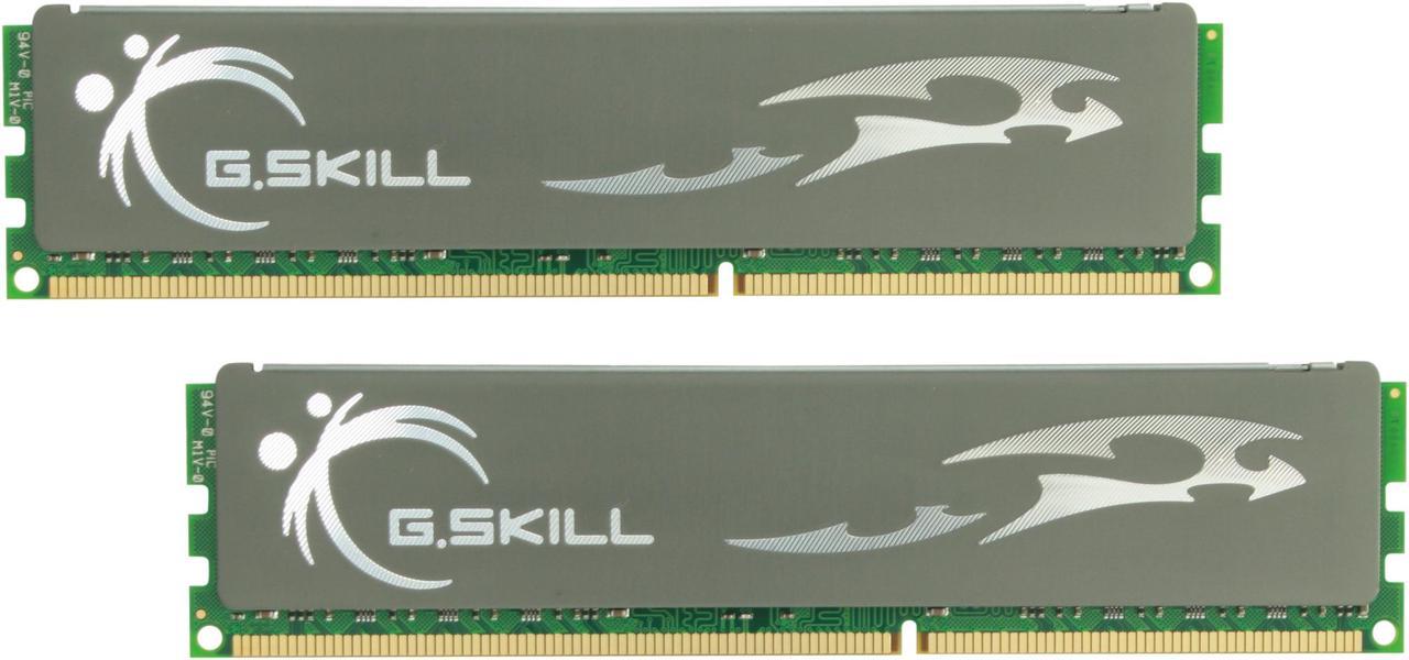 G.SKILL ECO Series 4GB (2 x 2GB) DDR3L 1600 (PC3L 12800) Desktop Memory Model F3-12800CL7D-4GBECO