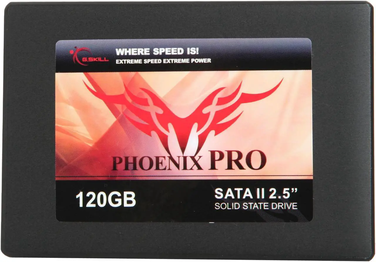 Alt view image 2 of 5 - G.SKILL Phoenix Pro Series 2.5" 120GB SATA II MLC Internal Solid State Drive (SSD) FM-25S2S-120GBP2