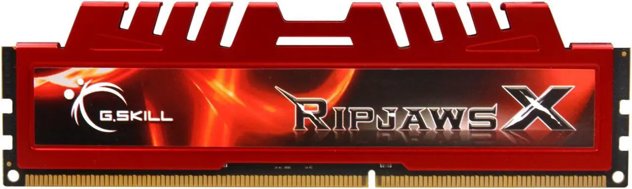 Alt view image 2 of 8 - G.SKILL Ripjaws X + Turbulence II Series 8GB (2 x 4GB) DDR3 2133 (PC3 17000) Desktop Memory Model F3-17000CL9D-8GBXLD
