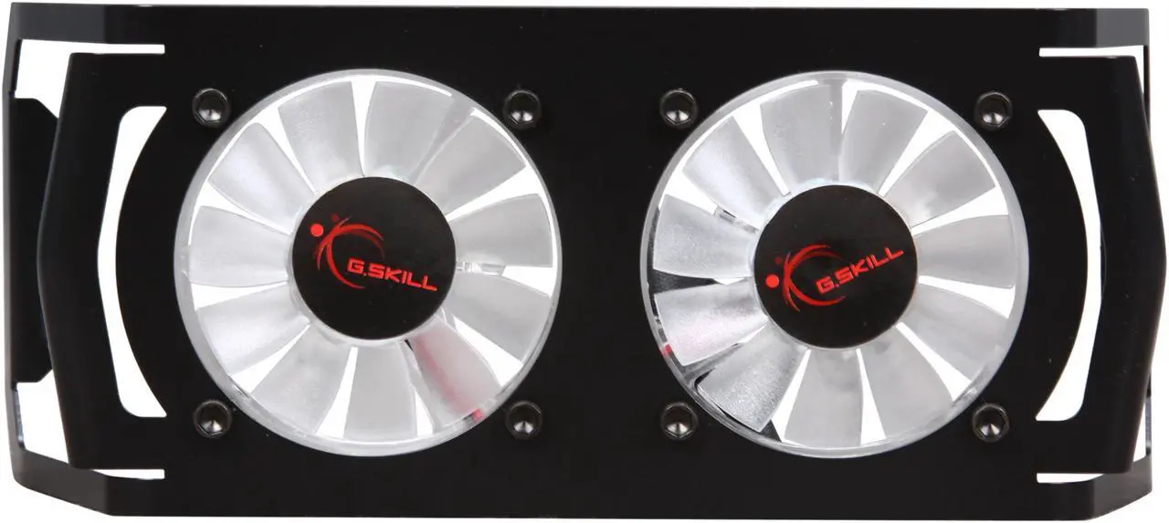 Alt view image 5 of 8 - G.SKILL Ripjaws X + Turbulence II Series 8GB (2 x 4GB) DDR3 2133 (PC3 17000) Desktop Memory Model F3-17000CL9D-8GBXLD