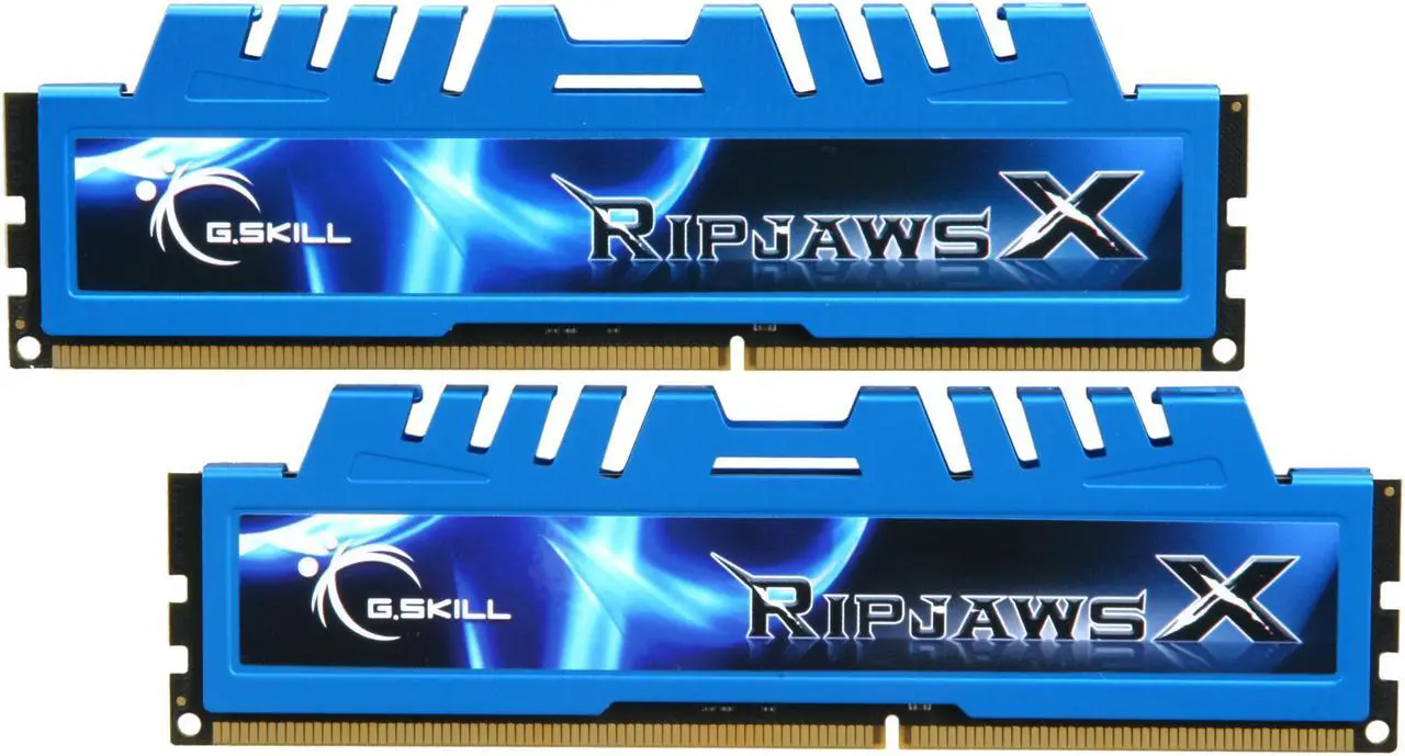 Main image of G.SKILL Ripjaws X Series 8GB (2 x 4GB) DDR3 1600 (PC3 12800) Desktop Memory Model F3-12800CL8D-8GBXM