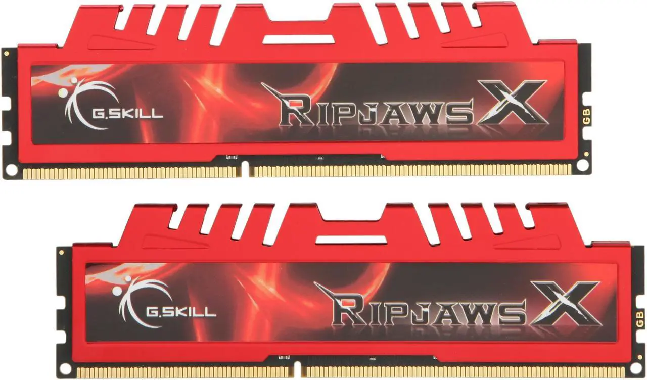 Main image of G.SKILL Ripjaws X Series 8GB (2 x 4GB) DDR3 2133 (PC3 17000) Desktop Memory Model F3-17000CL11D-8GBXL