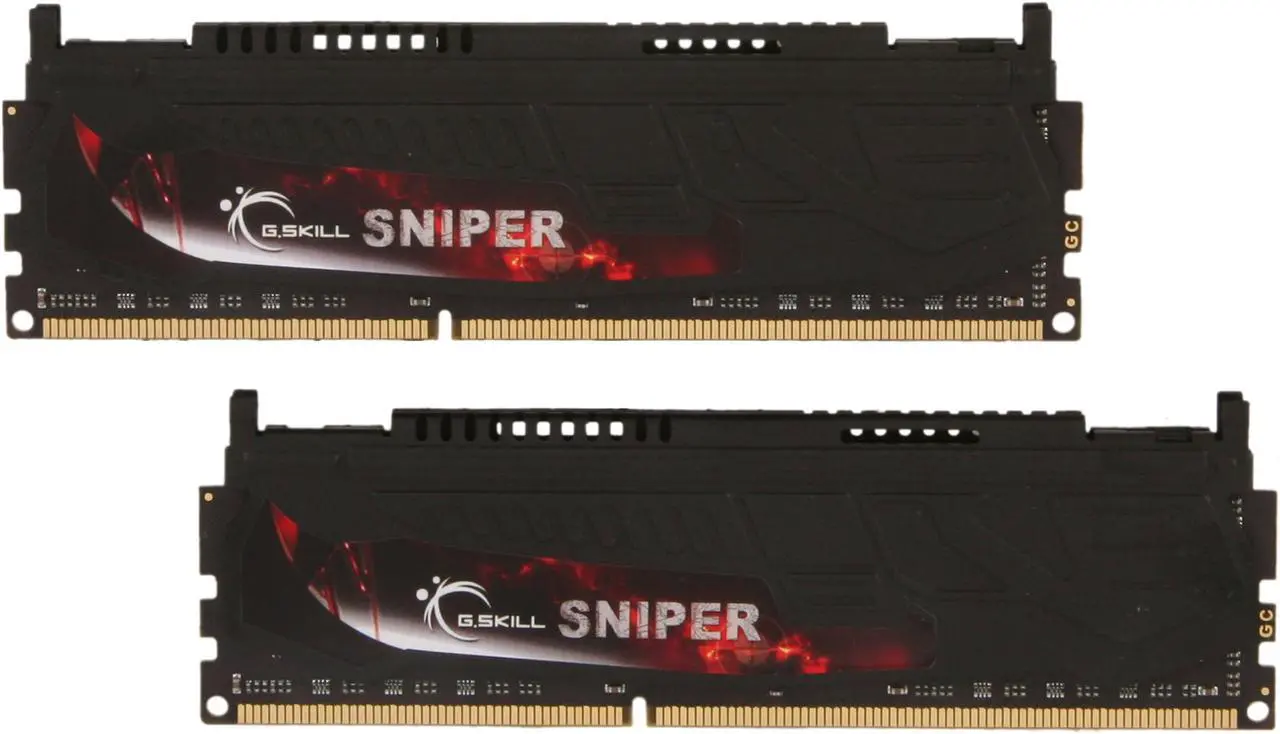Main image of G.SKILL Sniper Series 8GB (2 x 4GB) DDR3 2133 (PC3 17000) Desktop Memory Model F3-17000CL9D-8GBSR