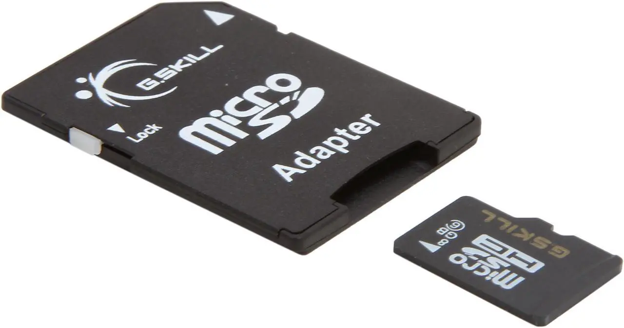 Alt view image 3 of 4 - G.SKILL 8GB microSDHC Flash Card Model FF-TSDG8GA-C6