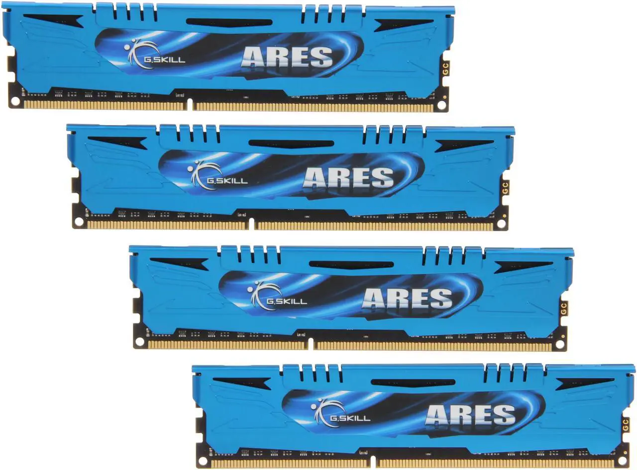 Main image of G.SKILL Ares Series 16GB (4 x 4GB) DDR3 2133 (PC3 17000) Desktop Memory Model F3-2133C9Q-16GAB