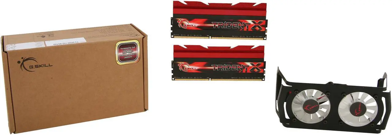 Alt view image 5 of 5 - G.SKILL TridentX Series 8GB (2 x 4GB) DDR3 2600 (PC3 20800) Desktop Memory Model F3-2600C10D-8GTXD