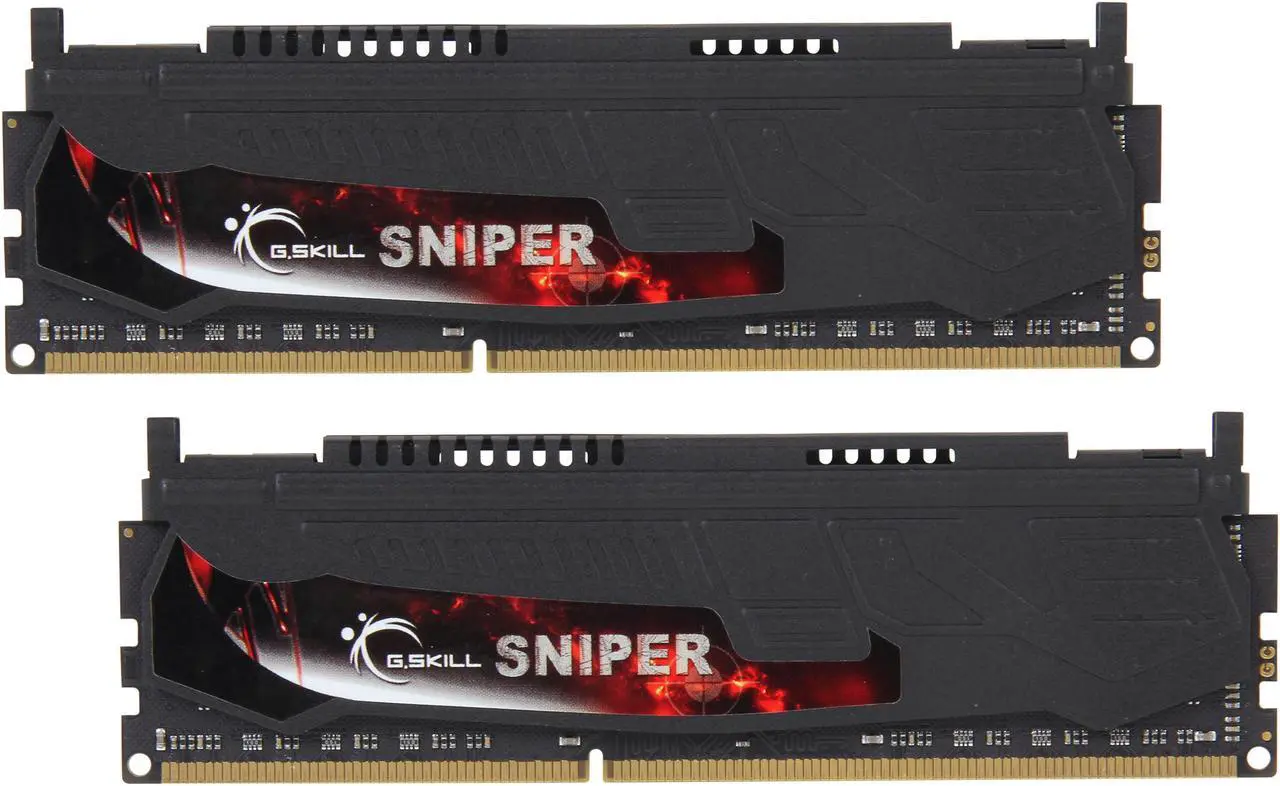Main image of G.SKILL Sniper Series 16GB (2 x 8GB) DDR3 1866 (PC3 14900) Desktop Memory Model F3-1866C9D-16GSR