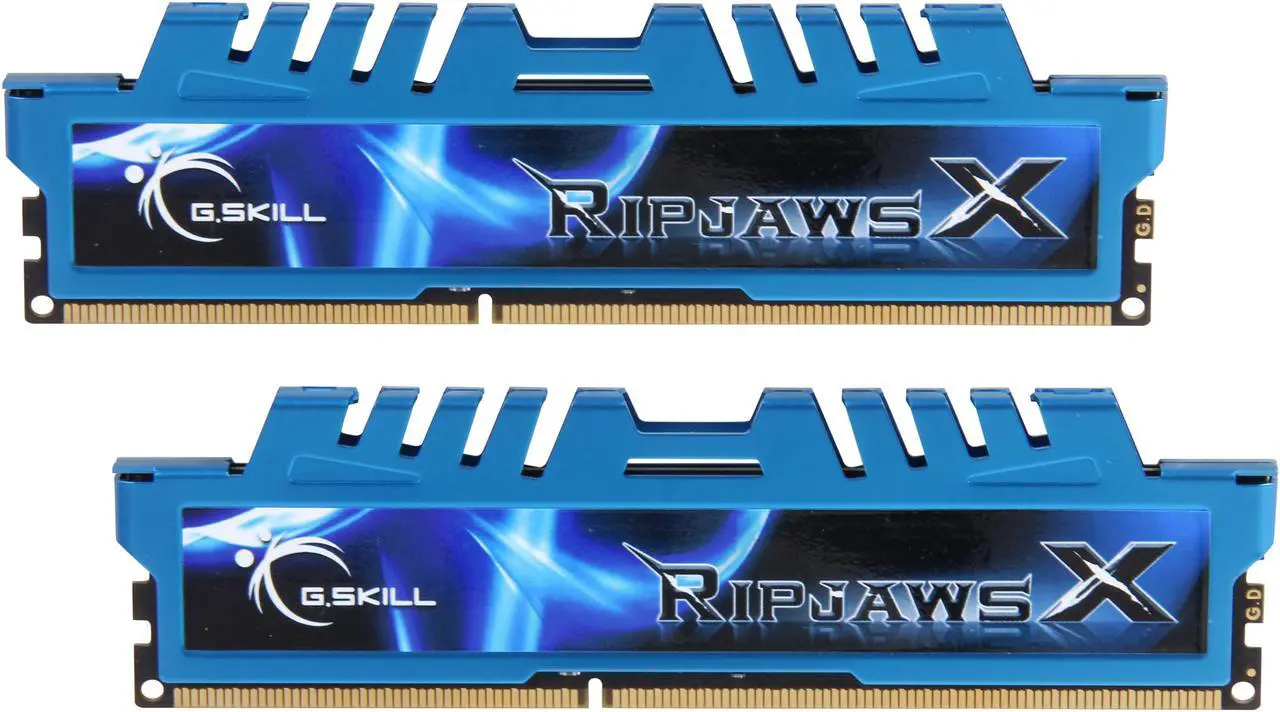Main image of G.SKILL Ripjaws X Series 16GB (2 x 8GB) DDR3 2133 (PC3 17000) Desktop Memory Model F3-2133C10D-16GXM