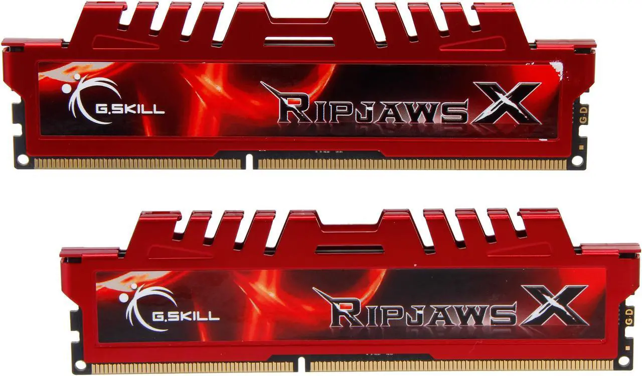 Main image of G.SKILL Ripjaws X Series 8GB (2 x 4GB) DDR3 2133 (PC3 17000) Desktop Memory Model F3-2133C9D-8GXL