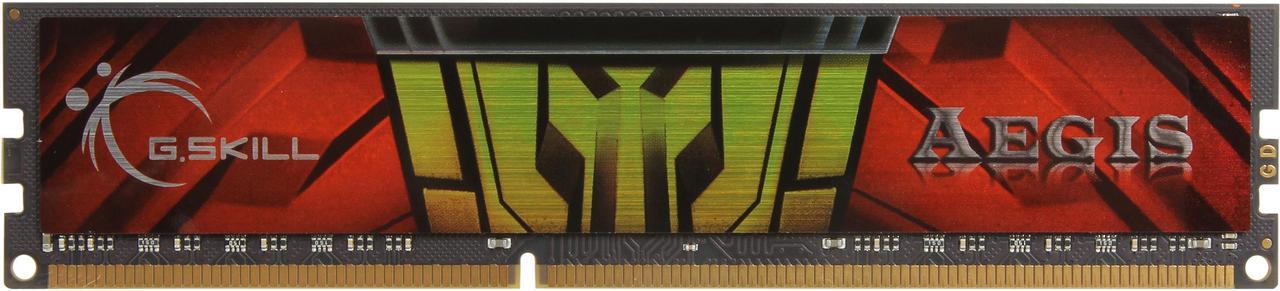 G.SKILL AEGIS 4GB 240-Pin PC RAM DDR3 1333 (PC3 10600) Desktop Memory Model F3-1333C9S-4GIS