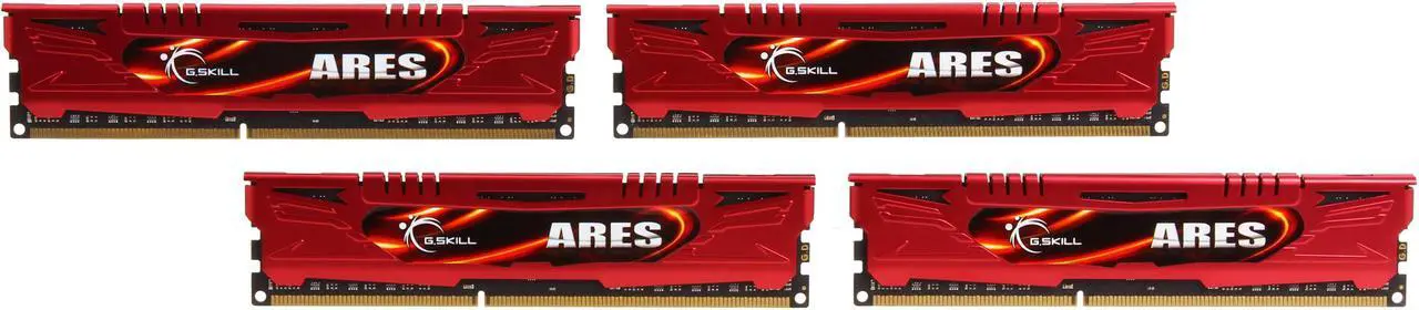 Main image of G.SKILL Ares Series 32GB (4 x 8GB) DDR3 2133 (PC3 17000) Desktop Memory Model F3-2133C11Q-32GAR