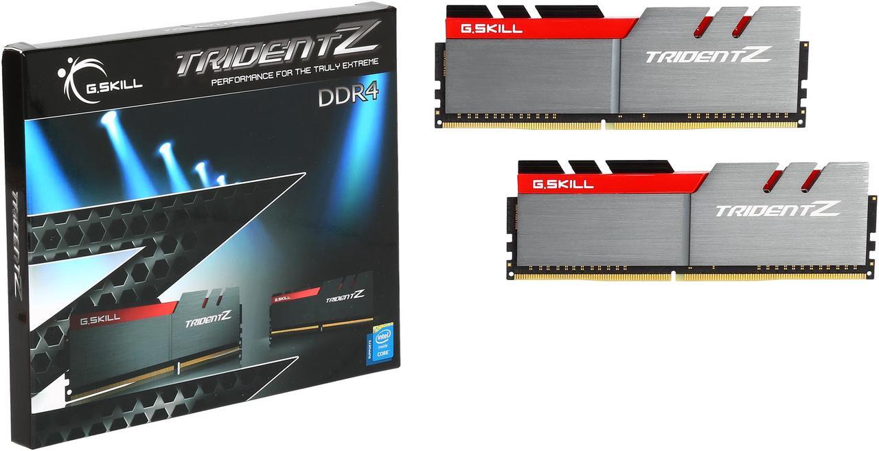 Alt view image 3 of 3 - G.SKILL TridentZ Series 16GB (2 x 8GB) DDR4 3200 (PC4 25600) Desktop Memory Model F4-3200C16D-16GTZB