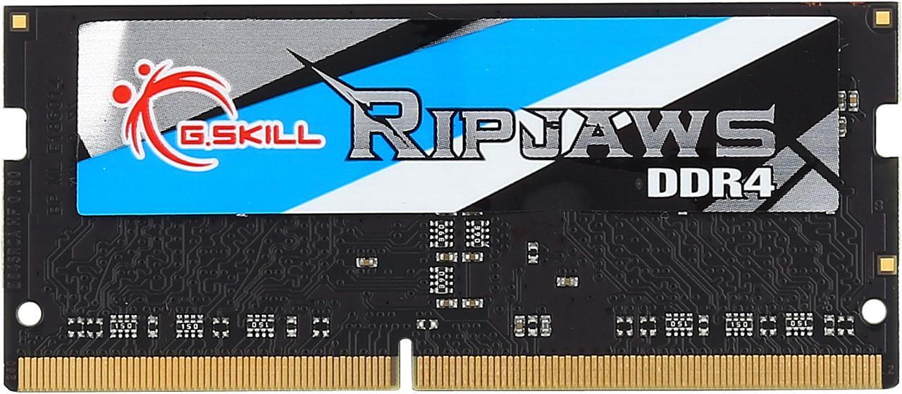 Main image of G.SKILL Ripjaws Series 4GB 260-Pin DDR4 SO-DIMM DDR4 2400 (PC4 19200) Laptop Memory Model F4-2400C16S-4GRS