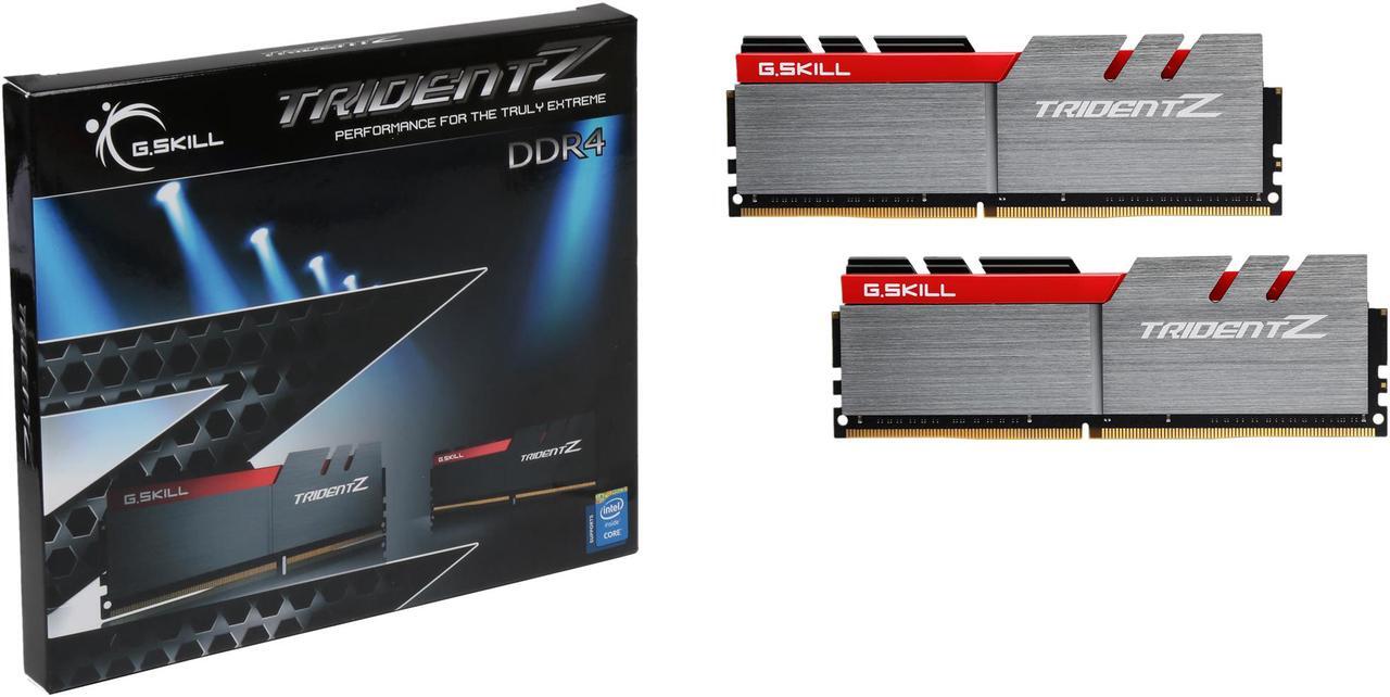 Alt view image 3 of 3 - G.SKILL TridentZ Series 32GB (2 x 16GB) DDR4 3200 (PC4 25600) Desktop Memory Model F4-3200C15D-32GTZ