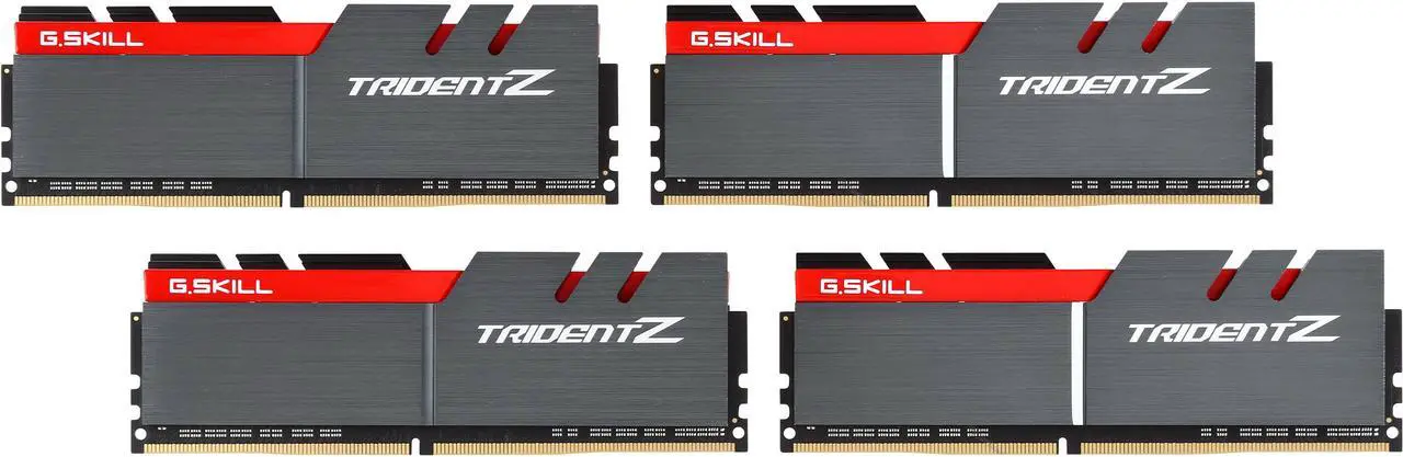 Main image of G.SKILL TridentZ Series 32GB (4 x 8GB) DDR4 3600 (PC4 28800) Desktop Memory Model F4-3600C17Q-32GTZ