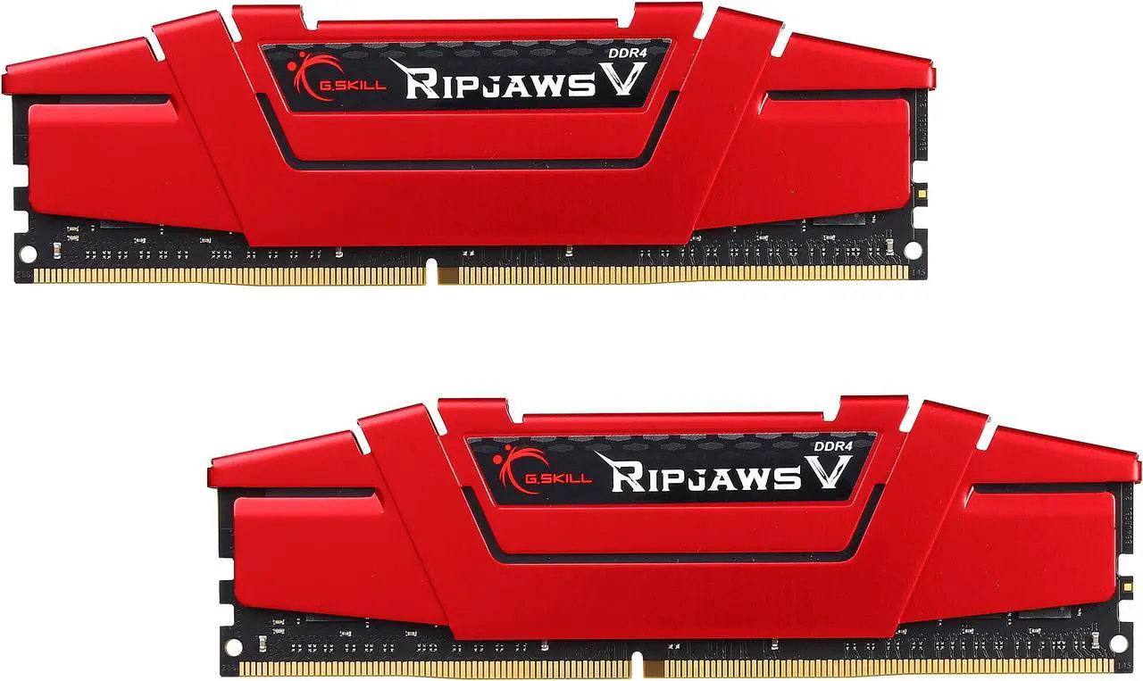 Main image of G.SKILL Ripjaws V Series 16GB (2 x 8GB) 288-Pin DDR4 SDRAM DDR4 3200 (PC4 25600) Desktop Memory Model F4-3200C16D-16GVR