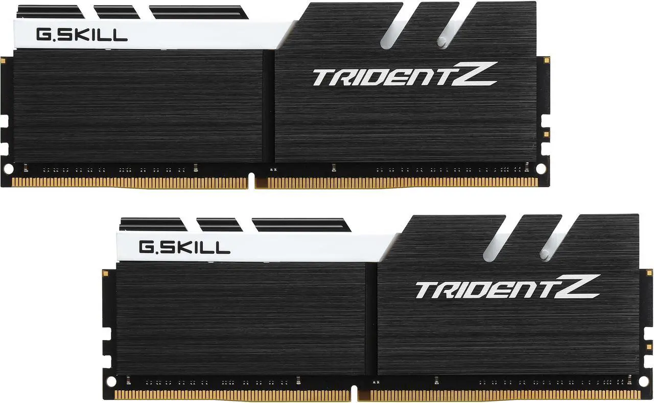 Main image of G.SKILL TridentZ Series 32GB (2 x 16GB) DDR4 3200 (PC4 25600) Desktop Memory Model F4-3200C15D-32GTZKW