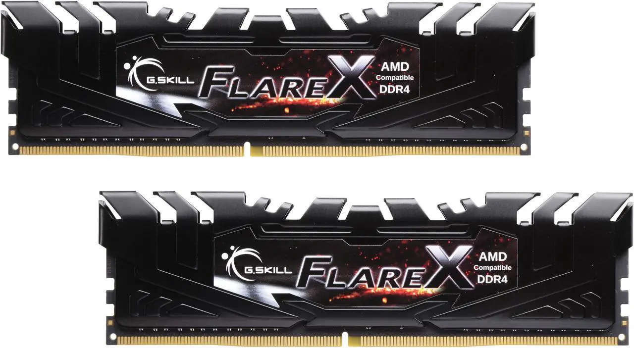Main image of G.SKILL Flare X (for AMD) 16GB (2 x 8GB) 288-Pin PC RAM DDR4 2400 (PC4 19200) Memory (Desktop Memory) Model F4-2400C15D-16GFX