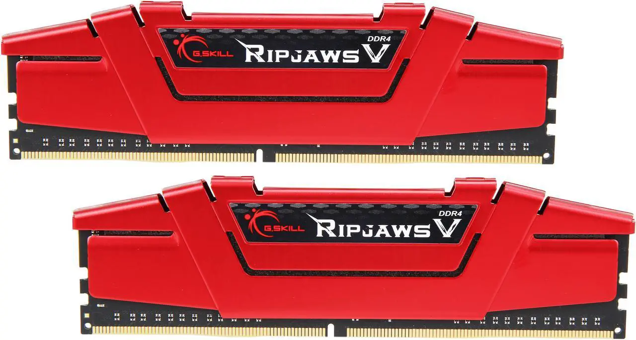 Main image of G.SKILL Ripjaws V Series 16GB (2 x 8GB) 288-Pin PC RAM DDR4 3600 (PC4 28800) Desktop Memory Model F4-3600C19D-16GVRB