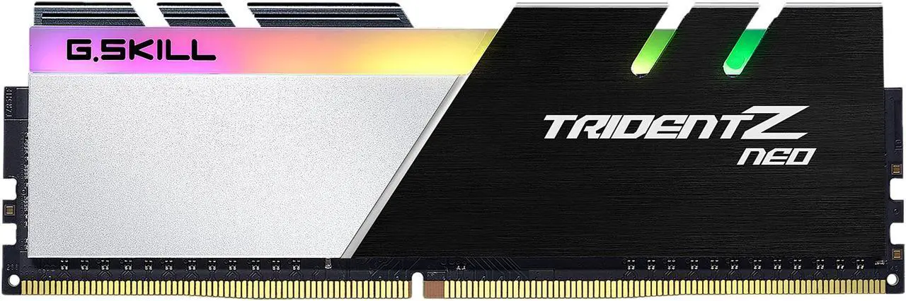 Alt view image 2 of 3 - G.SKILL Trident Z Neo Series 16GB (2 x 8GB) 288-Pin PC RAM DDR4 3600 (PC4 28800) Desktop Memory Model F4-3600C14D-16GTZNB