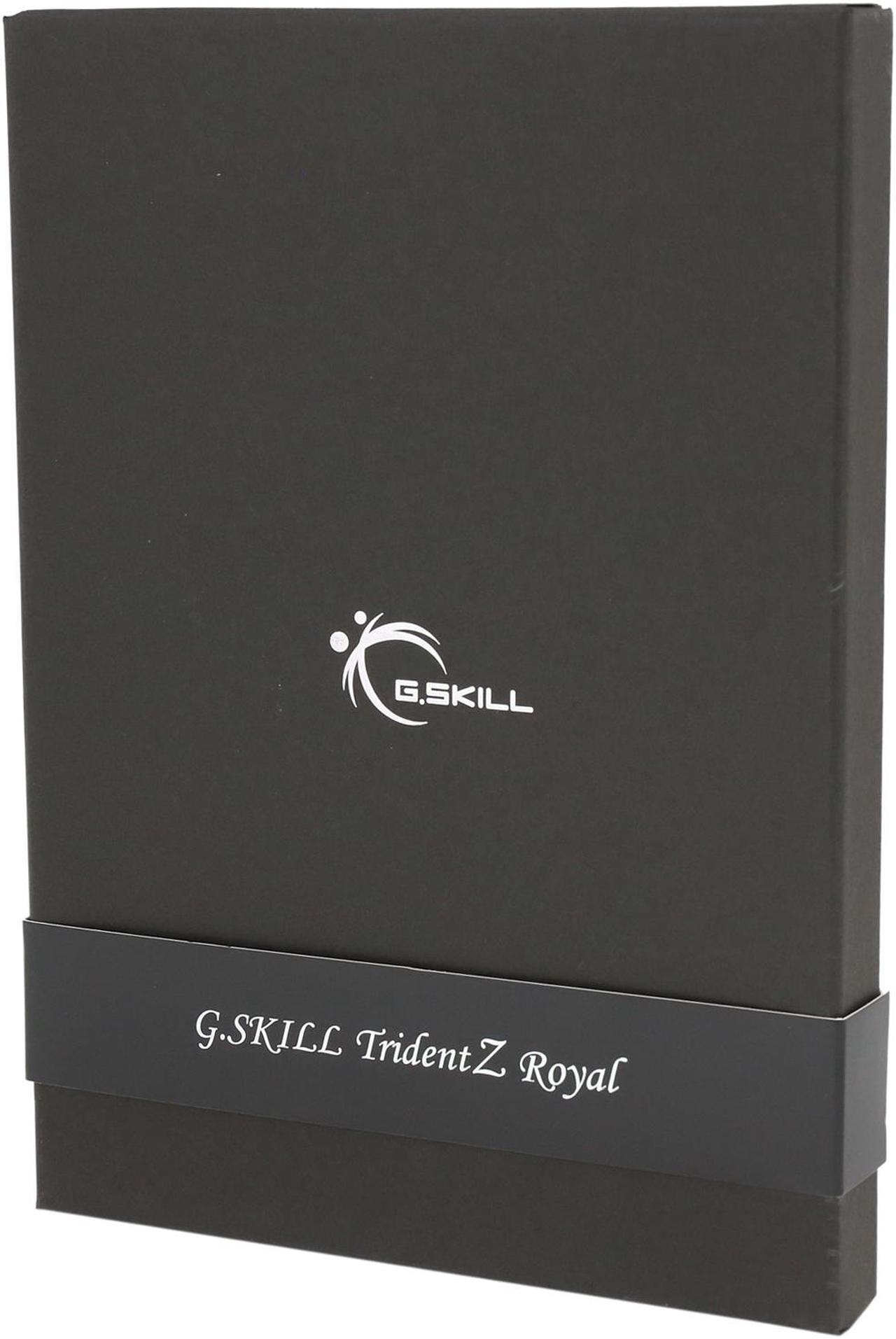 Alt view image 4 of 4 - G.SKILL Trident Z Royal Series 32GB (2 x 16GB) 288-Pin PC RAM DDR4 3600 (PC4 28800) Desktop Memory Model F4-3600C18D-32GTRG