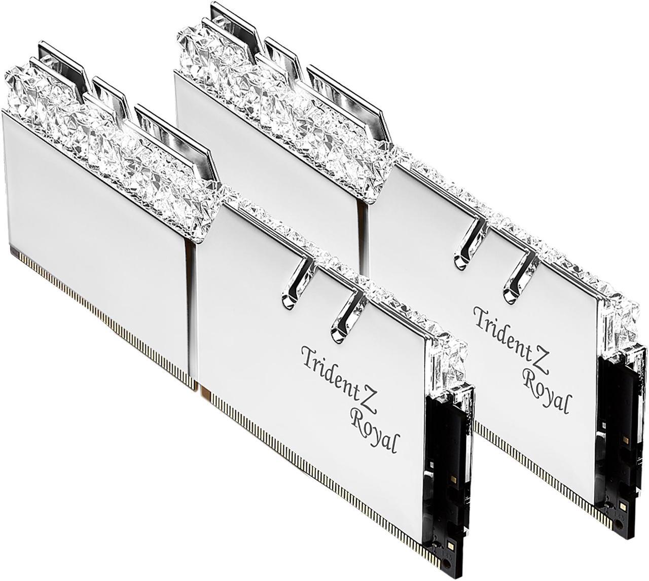 Alt view image 2 of 3 - G.SKILL Trident Z Royal Series 32GB (2 x 16GB) 288-Pin PC RAM DDR4 3600 (PC4 28800) Desktop Memory Model F4-3600C18D-32GTRS