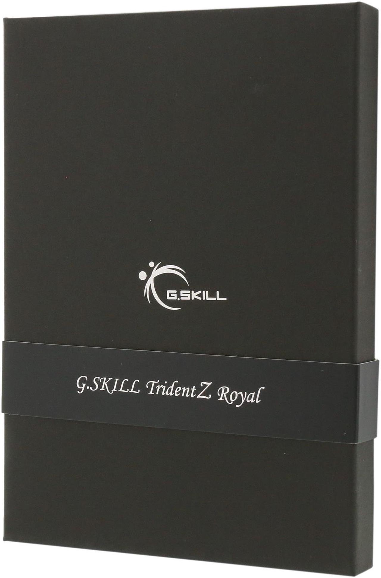 Alt view image 5 of 5 - G.SKILL Trident Z Royal Series 128GB (4 x 32GB) 288-Pin PC RAM DDR4 3600 (PC4 28800) Desktop Memory Model F4-3600C18Q-128GTRG