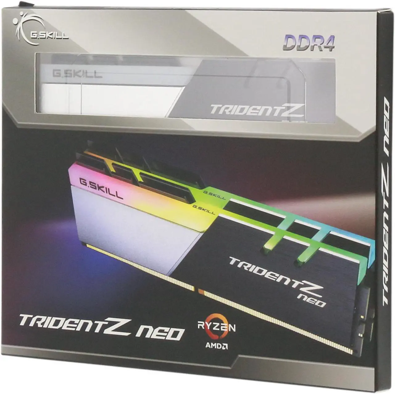 Alt view image 3 of 3 - G.SKILL Trident Z Neo Series 64GB (2 x 32GB) 288-Pin PC RAM DDR4 3600 (PC4 28800) Desktop Memory Model F4-3600C18D-64GTZN