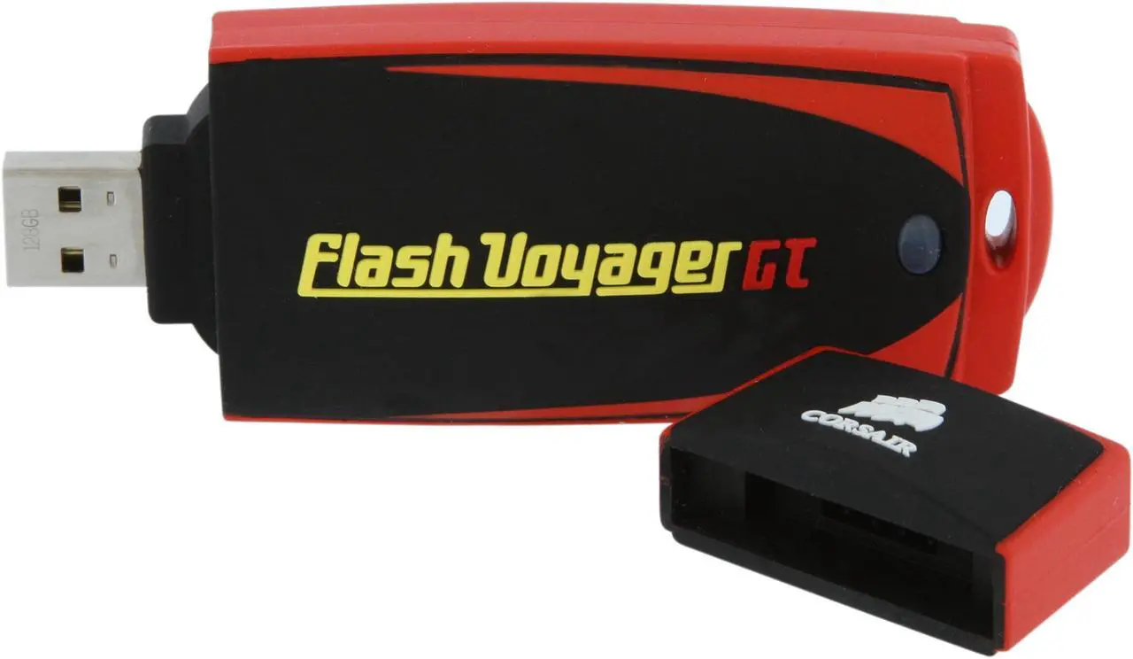 Alt view image 2 of 9 - CORSAIR Voyager GT 128GB USB 2.0 Flash Drive CMFUSBAC-128GBGT