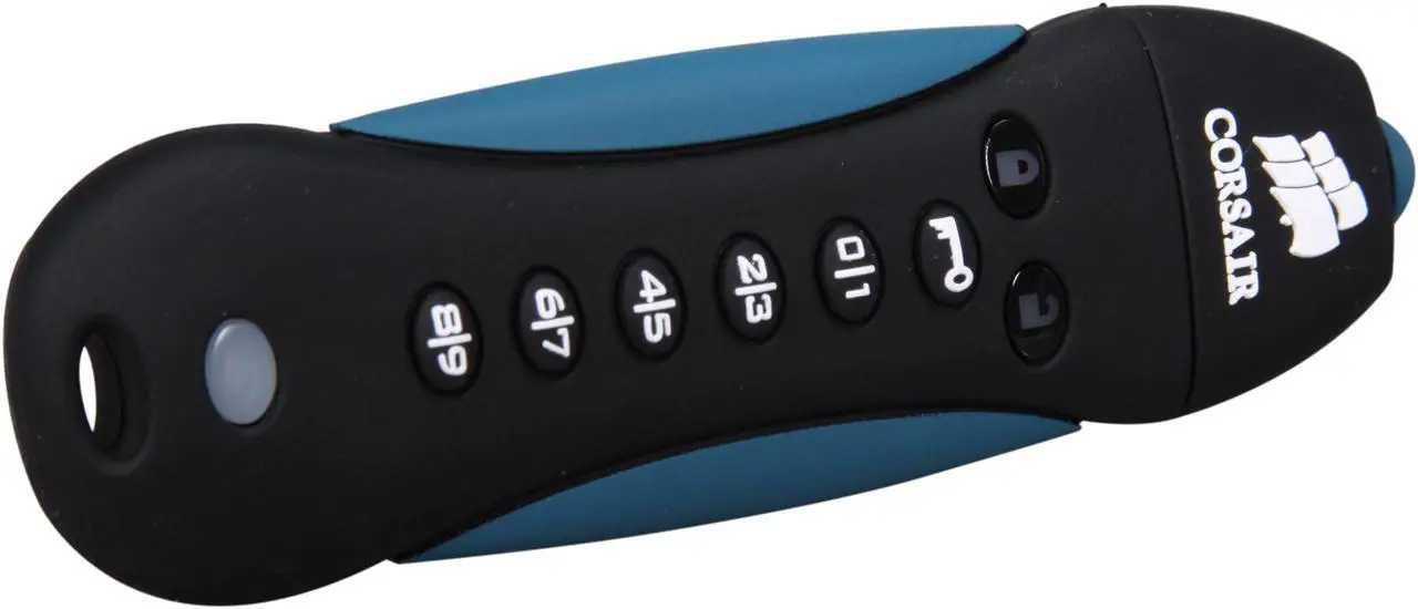 Main image of CORSAIR Padlock 2 8GB USB 2.0 Flash Drive 256bit AES Encryption CMFPLA8GB