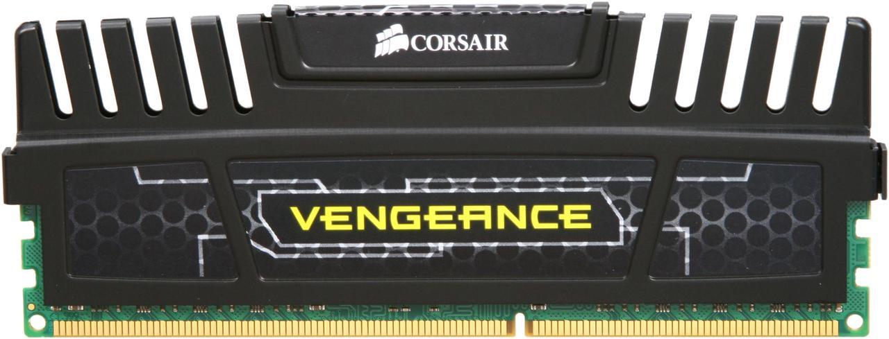 CORSAIR Vengeance 4GB DDR3 1600 (PC3 12800) Desktop Memory Model CMZ4GX3M1A1600C9