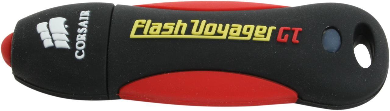 Alt view image 2 of 7 - CORSAIR Flash Voyager GT 8GB USB 2.0 Flash Drive CMFVYA8GBGT