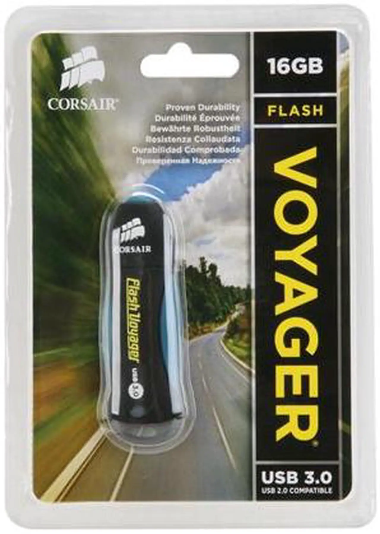Alt view image 6 of 6 - CORSAIR Voyager 16GB USB 3.0 Flash Drive CMFVY3S-16GB
