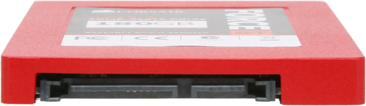 Alt view image 4 of 6 - Corsair Force Series GT 2.5" 180GB SATA III Internal Solid State Drive (SSD) CSSD-F180GBGT-BK