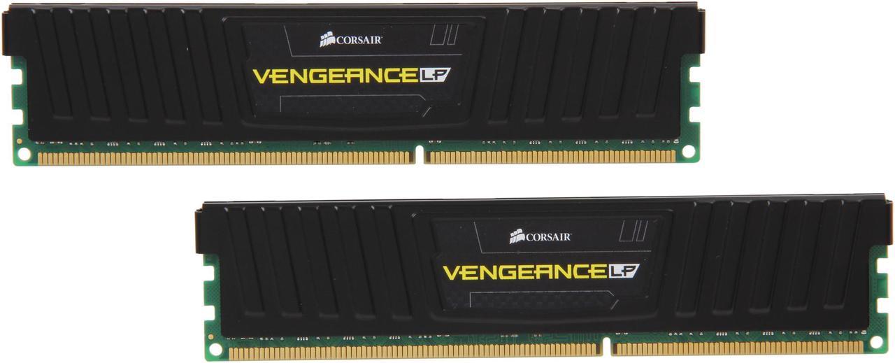 CORSAIR Vengeance LP 16GB (2 x 8GB) 240-Pin PC RAM DDR3 1600 (PC3 12800) Desktop Memory Model CML16GX3M2A1600C10