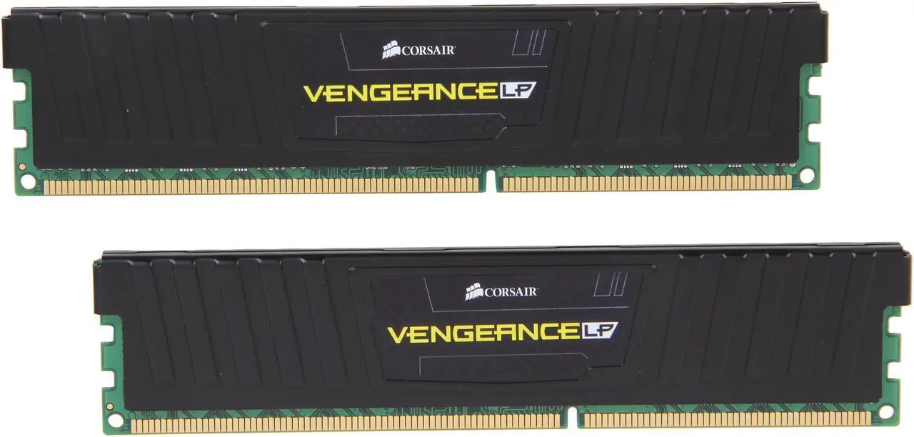 Main image of CORSAIR Vengeance LP 16GB (2 x 8GB) 240-Pin PC RAM DDR3 1600 (PC3 12800) Desktop Memory Model CML16GX3M2A1600C9