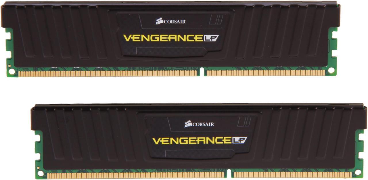 Main image of CORSAIR Vengeance LP 16GB (2 x 8GB) DDR3 1866 (PC3 14900) Desktop Memory Model CML16GX3M2A1866C10