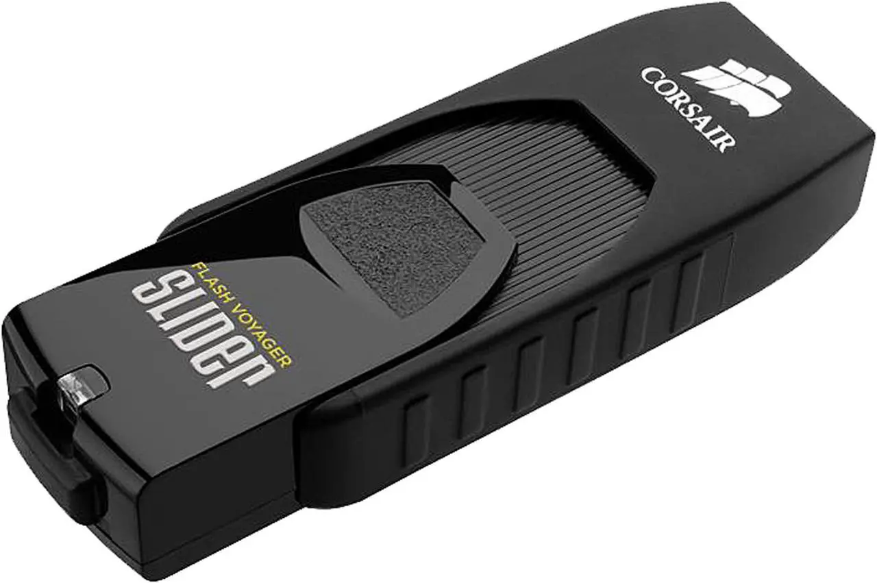 Main image of Corsair Flash Voyager Slider USB 3.0 32GB, Capless Design, Plug and Play (CMFSL3B-32GB)