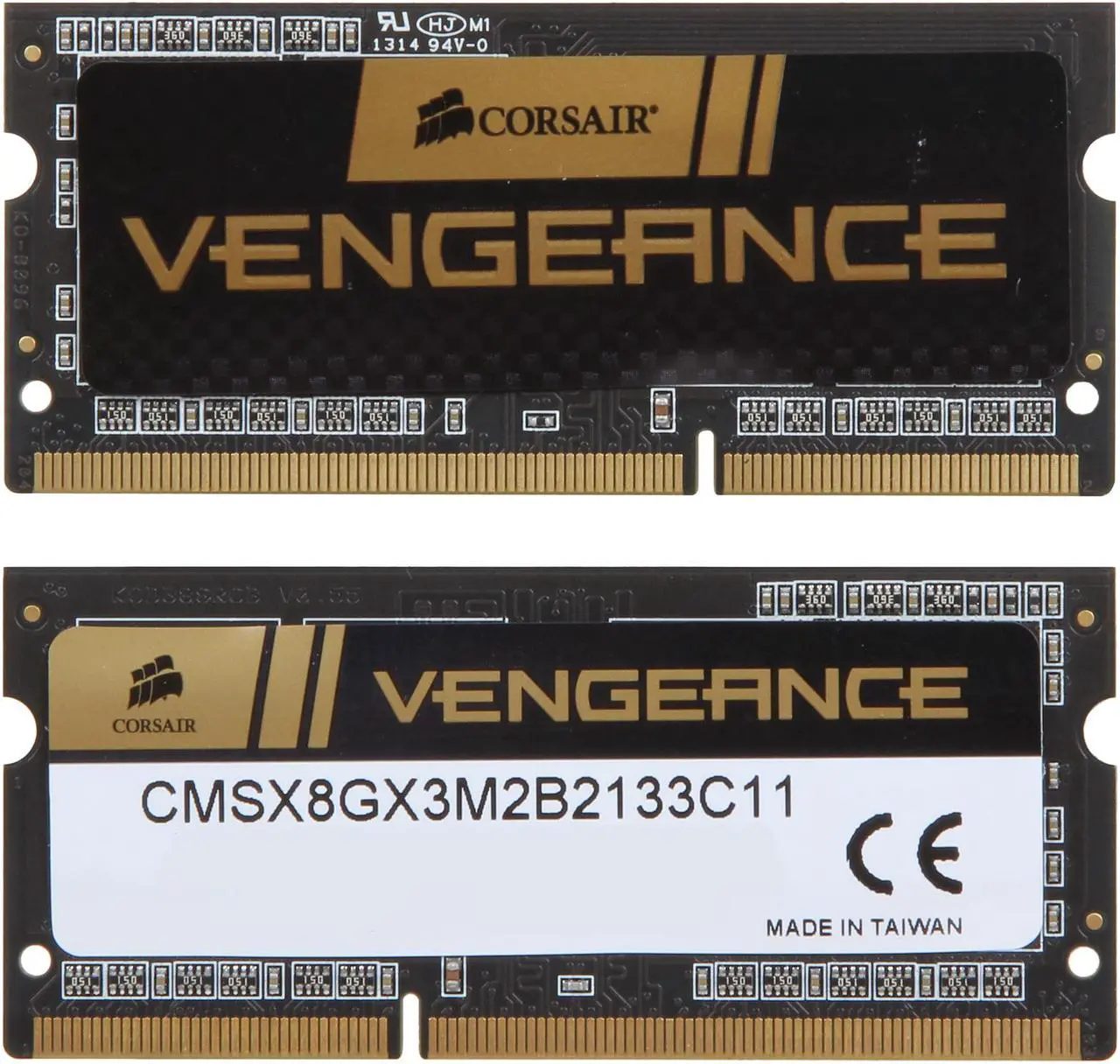 Alt view image 2 of 3 - CORSAIR Vengeance Performance 8GB (2 x 4GB) 204-Pin DDR3 SO-DIMM DDR3L 2133 (PC3L 17000) Laptop Memory Model CMSX8GX3M2B2133C11