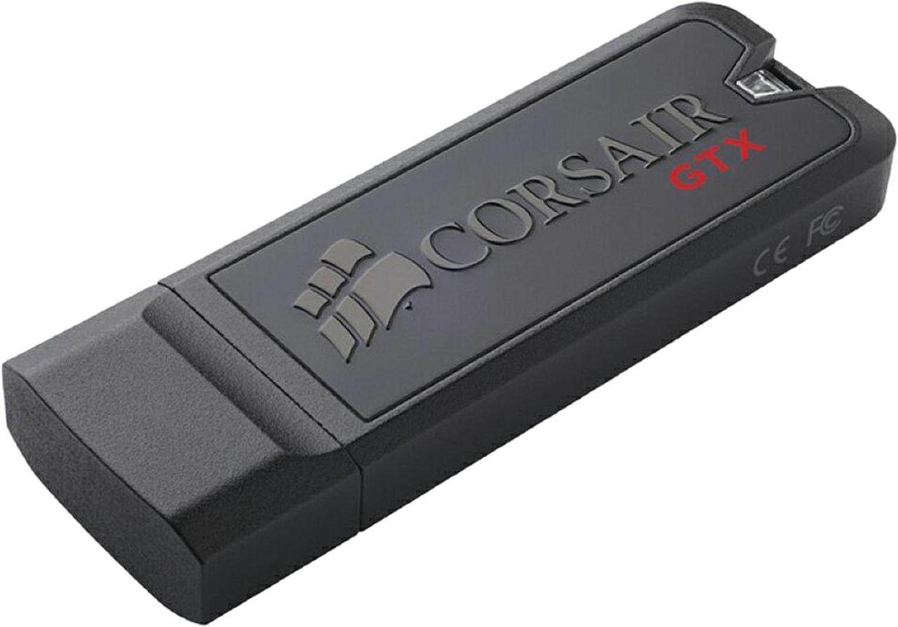 Corsair 128GB Voyager GTX USB 3.0 Flash Drive, Speed Up to 450MB/s (CMFVYGTX3B-128GB)