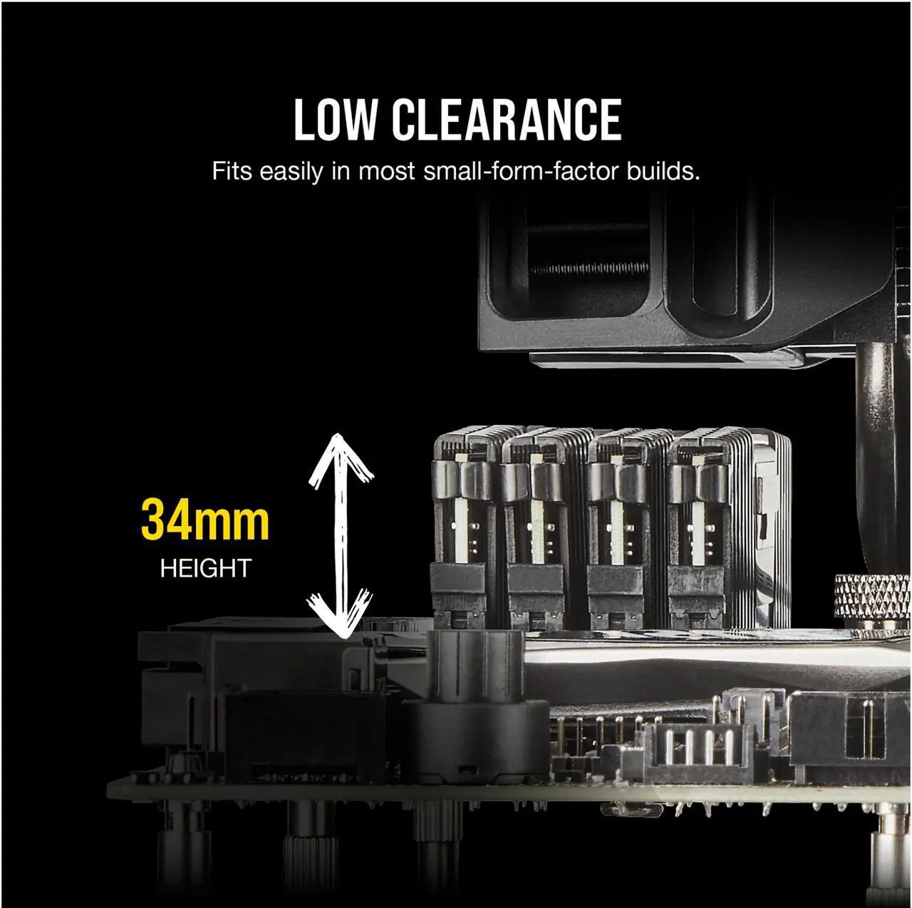Alt view image 5 of 5 - CORSAIR Vengeance LPX 16GB (2 x 8GB) DDR4 2400 (PC4 19200) Memory Kit Model CMK16GX4M2A2400C14R