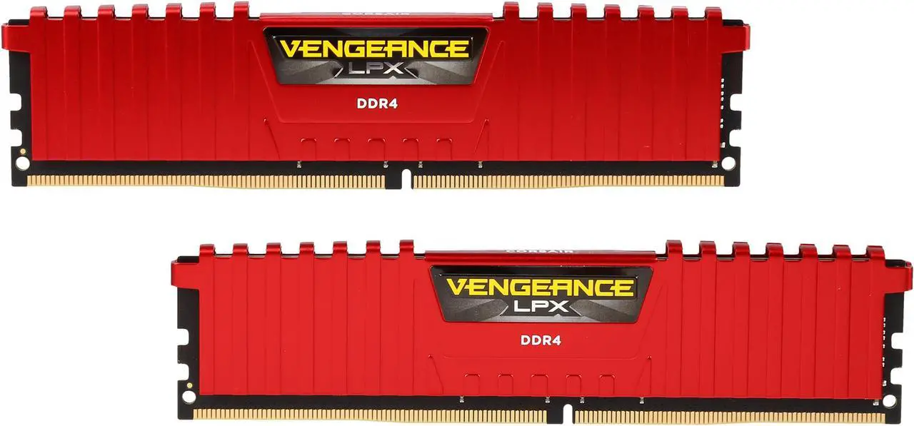 Main image of CORSAIR Vengeance LPX 16GB (2 x 8GB) 288-Pin PC RAM DDR4 2666 (PC4 21300) Desktop Memory Model CMK16GX4M2A2666C16R