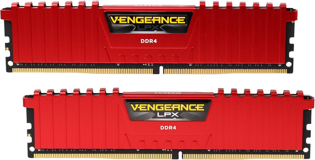 CORSAIR Vengeance LPX 16GB (2 x 8GB) 288-Pin PC RAM DDR4 3200 (PC4 25600) Desktop Memory Model CMK16GX4M2B3200C16R