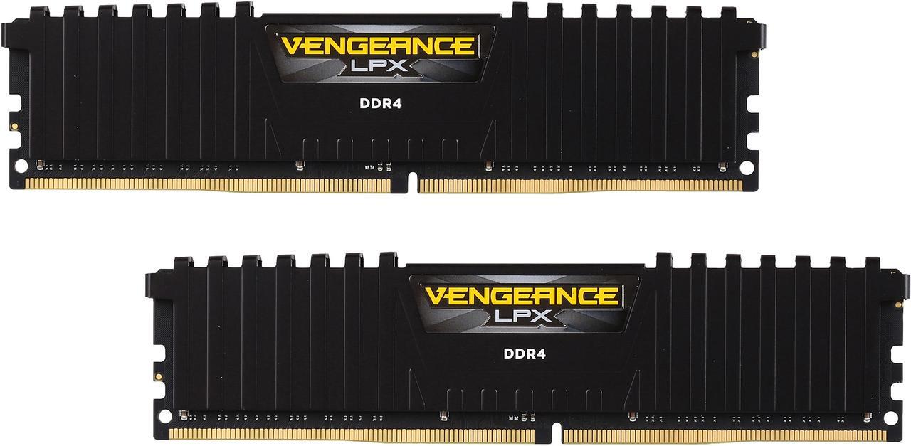 Main image of CORSAIR Vengeance LPX 32GB (2 x 16GB) DDR4 3000 (PC4 24000) Desktop Memory Model CMK32GX4M2B3000C15
