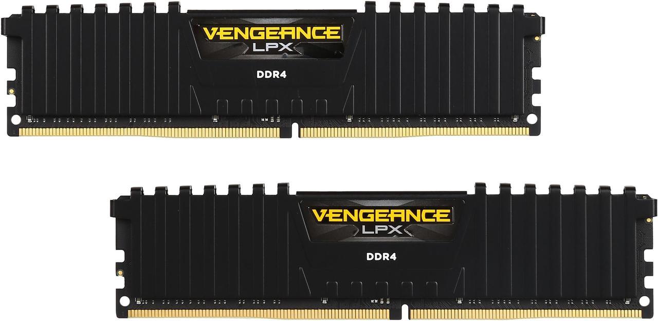 CORSAIR Vengeance LPX 32GB (2 x 16GB) DDR4 3200 (PC4 25600) Desktop Memory Model CMK32GX4M2B3200C16