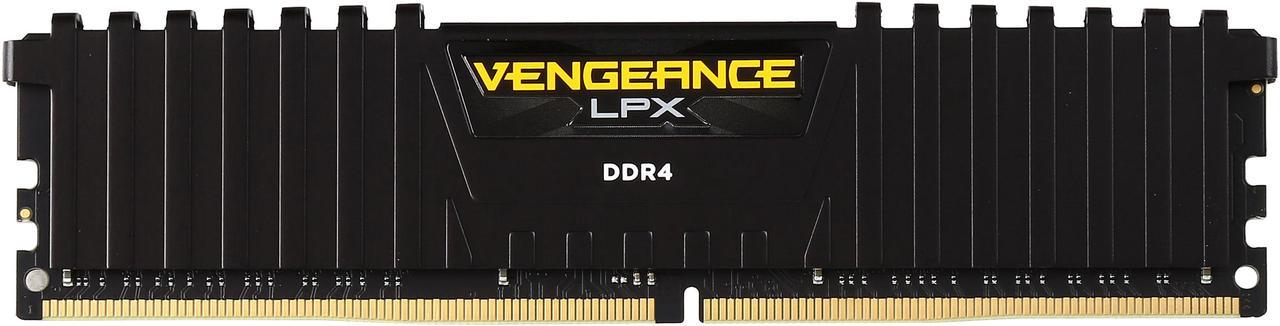 CORSAIR Vengeance LPX 8GB 288-Pin PC RAM DDR4 2400 (PC4 19200) Desktop Memory Model CMK8GX4M1A2400C16