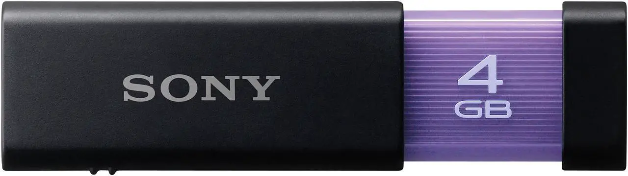 Main image of SONY Micro Vault Click 4GB USB 2.0 Flash Drive with Virtual Expander USM-4GL
