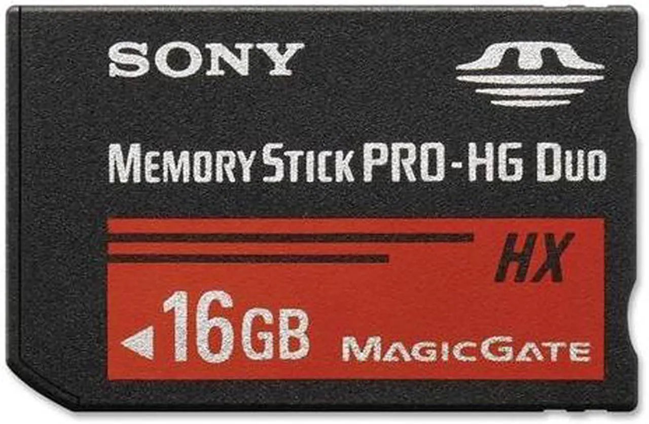 Main image of Sony MSHX16B/M 16 GB Memory Stick PRO-HG Duo - 1 Card