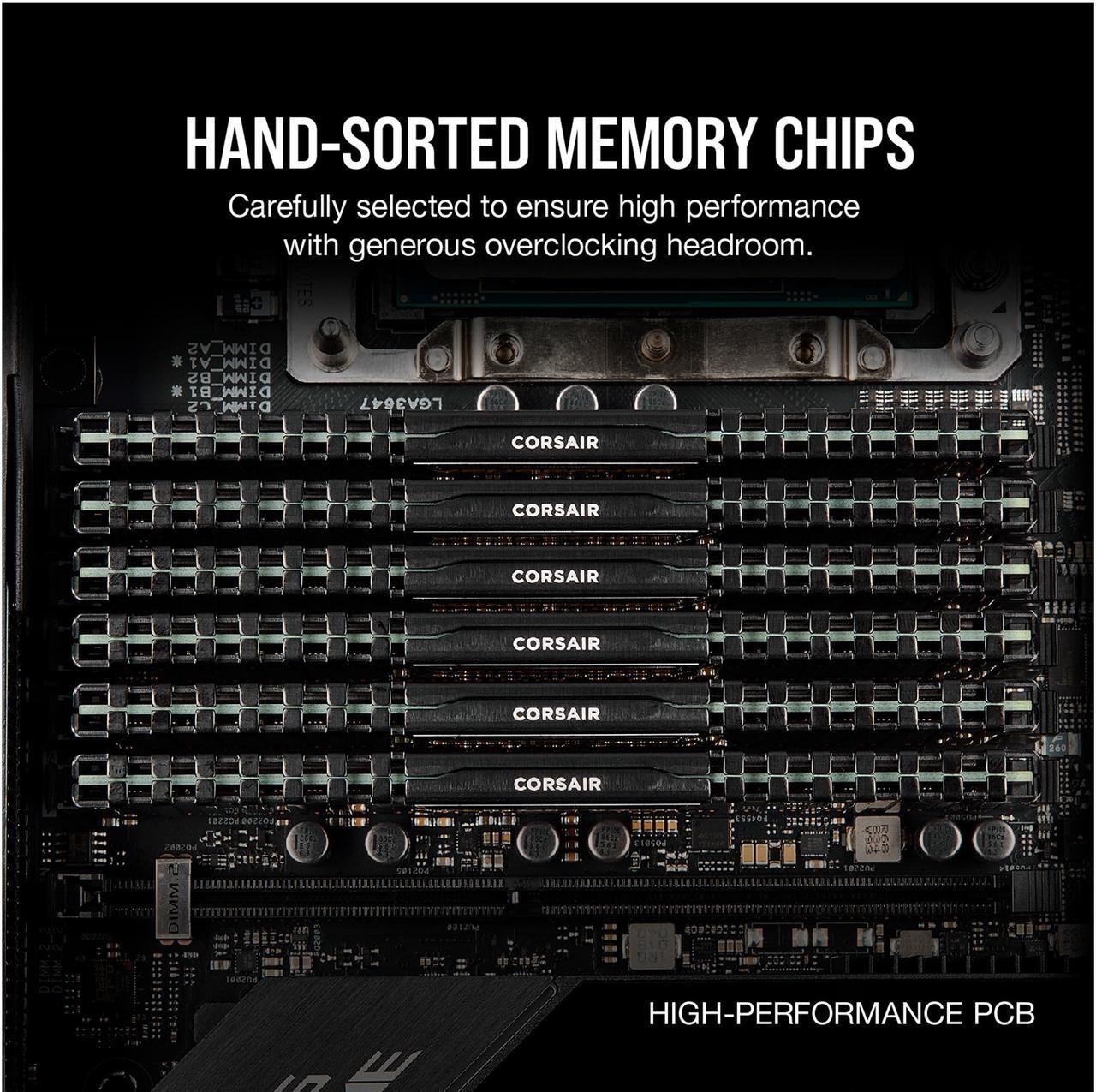 Alt view image 3 of 5 - CORSAIR Vengeance LPX 32GB (2 x 16GB) DDR4 3200 (PC4 25600) Desktop Memory Model CMK32GX4M2B3200C16W