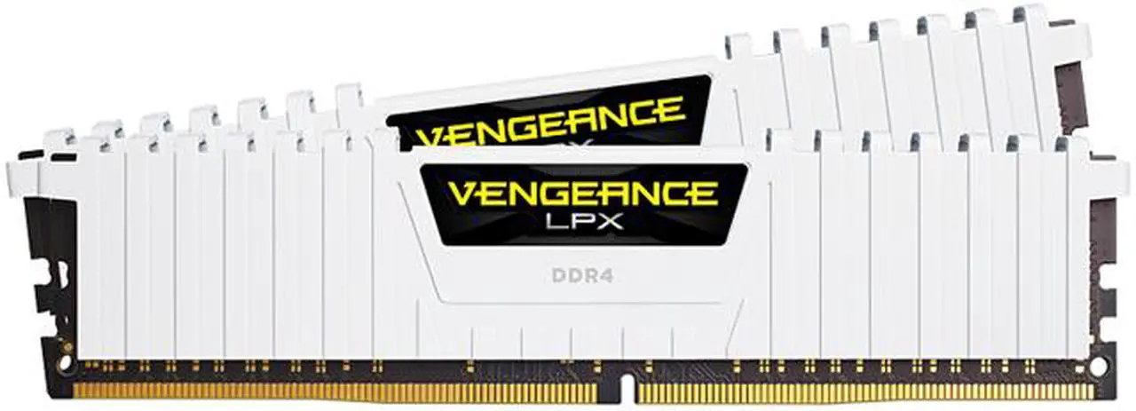 Main image of CORSAIR Vengeance LPX 16GB (2 x 8GB) 288-Pin PC RAM DDR4 2666 (PC4 21300) Desktop Memory Model CMK16GX4M2A2666C16W